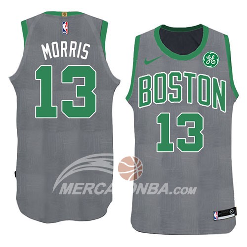 Maglia NBA Boston Celtics Marcus Morris Natale 2018 Verde